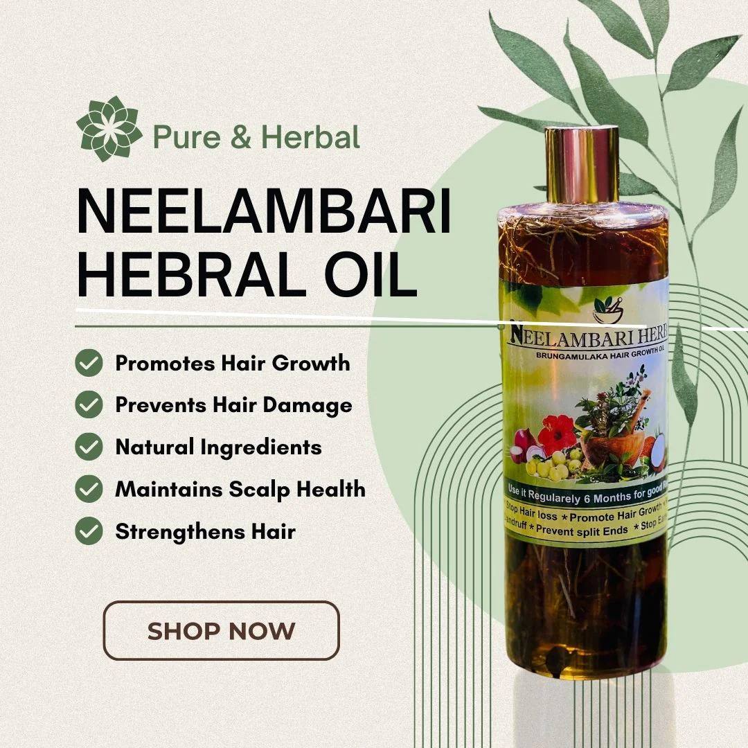 Adivasi Hakki Pikki Neelambari Herbal Hair OiL
